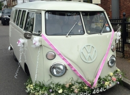 Splitscreen Campervan for weddings in Bromley